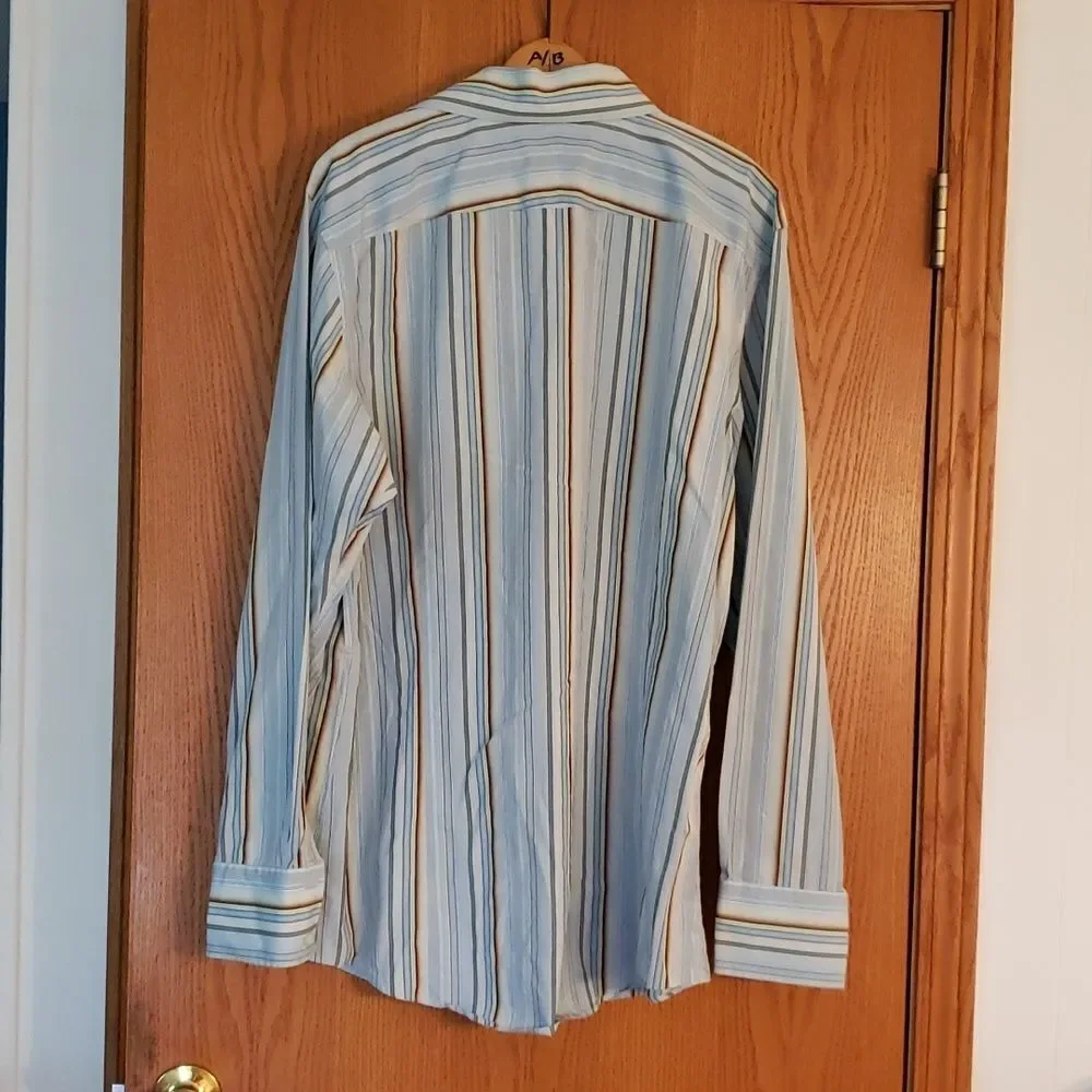 EUC Banana Republic Button Down Dress Shirt Sz XL (17-17.5)